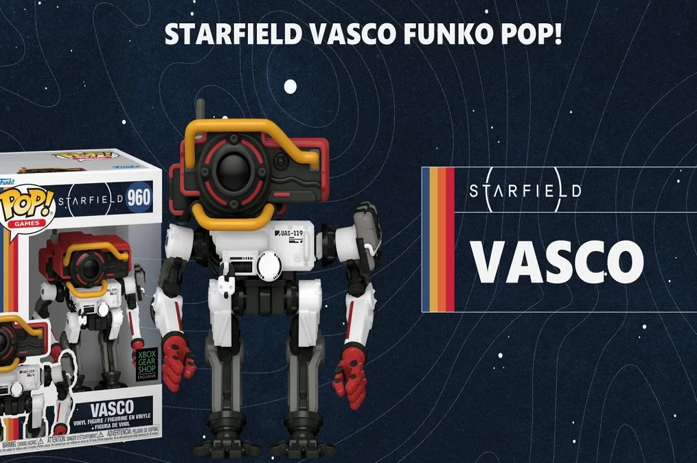 Join Constellation with this cool Starfield Vasco Funko POP!